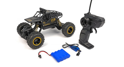 RC Geeks | RCG Racing RC 1/16 Rock Crawler - Black