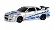 RCG Racing Micro DC 1/43 Drift Car - Touring Blue/Silver