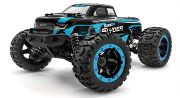 RC Geeks | BlackZon Slyder MT 1/16 4WD Monster Truck - Blue
