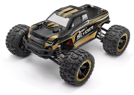 RC Geeks | BlackZon Slyder MT 1/16 4WD Monster Truck - Gold