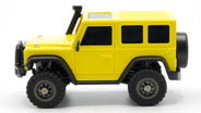 RC Geeks | LDARC 1/43 X43 Mini Crawler Jeep - Lemon Yellow