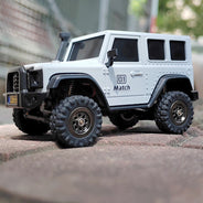 RC Geeks | LDARC 1/43 X43 Mini Crawler Jeep - Gray