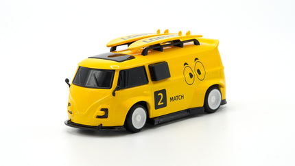 RC Geeks | LDARC 1/64 V64 Mini Race Van - Yellow