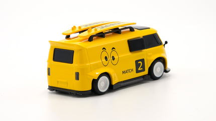 RC Geeks | LDARC 1/64 V64 Mini Race Van - Yellow
