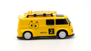 RC Geeks | LDARC 1/64 V64 Mini Race Van - Yellow