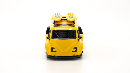 RC Geeks | LDARC 1/64 V64 Mini Race Van - Yellow
