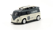 RC Geeks | LDARC 1/64 V64 Mini Race Van - Gray