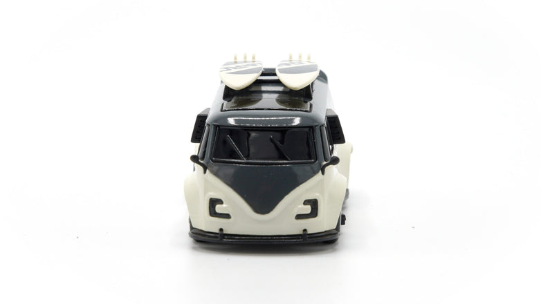 RC Geeks | LDARC 1/64 V64 Mini Race Van - Gray