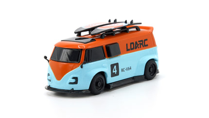 RC Geeks | LDARC 1/64 V64 Mini Race Van - Orange
