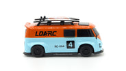 RC Geeks | LDARC 1/64 V64 Mini Race Van - Orange
