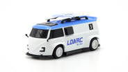 RC Geeks | LDARC 1/64 V64 Mini Race Van - Blue