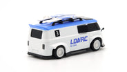 RC Geeks | LDARC 1/64 V64 Mini Race Van - Blue