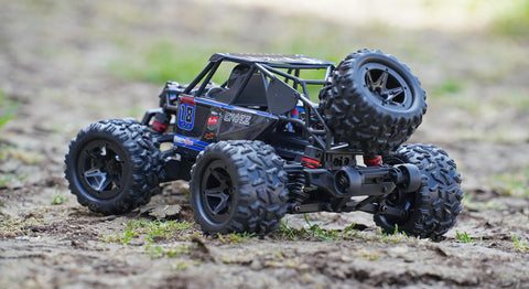 RCG Racing 18-Series 1/18 Brushed Desert Buggy - Yellow slide 1