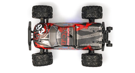 RC Geeks | RCG Racing 18-Series 1/18 Brushed Monster Truck - Red