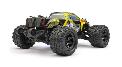 RC Geeks | RCG Racing 18-Series 1/18 Brushed Monster Truck - Yellow