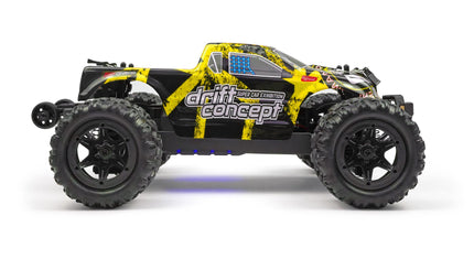 RC Geeks | RCG Racing 18-Series 1/18 Brushed Monster Truck - Yellow