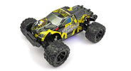 RC Geeks | RCG Racing 18-Series 1/18 Brushed Monster Truck - Yellow