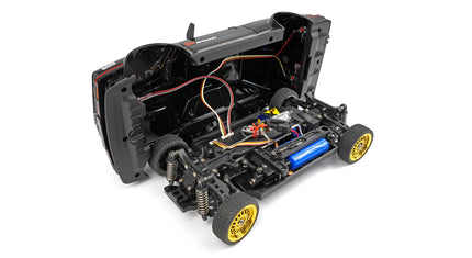 RC Geeks | RCG Racing Retro EVO30 1/16 Mini Drift Car Pro - Black