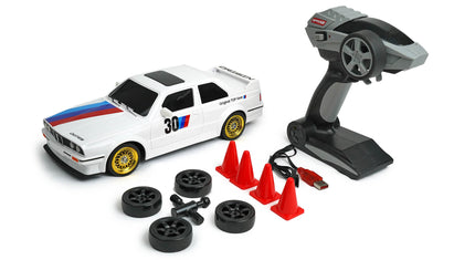 RC Geeks | RCG Racing Retro EVO30 1/16 Mini Drift Car - White