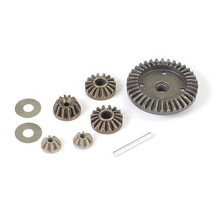 RC Geeks | RCG Racing Tracer / MT-One Machined Metal Diff. Gears & Diff. Pinions & Drive Gear (Upgrade)