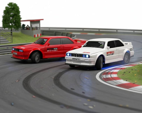 RCG Racing Micro DC 'Legends' 1/43 Drift Car - JDM R7 White slide 2
