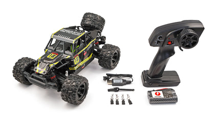 RC Geeks | RCG Racing 18-Series 1/18 Brushed Desert Buggy - Yellow