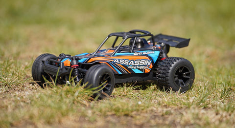 RCG Racing 18-Series 1/18 Brushed Sand Buggy - Yellow slide 2