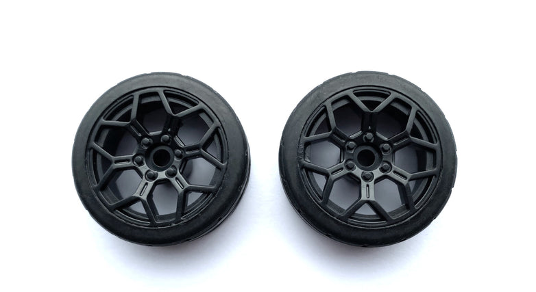 RC Geeks | RCG Racing DC 1/18 Touring Car Wheels (Non-drift) Front (2pcs)
