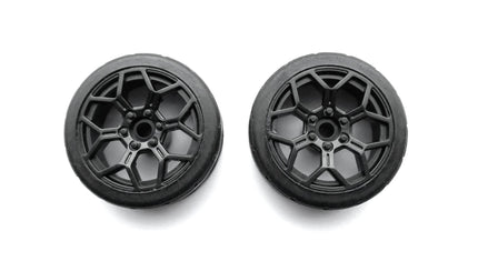 RCG Racing DC 1/18 Touring Car Wheels (Non-drift) Rear (2pcs)