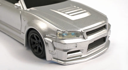 RC Geeks | RCG Racing Micro DC 1/43 Drift Car - Touring Silver