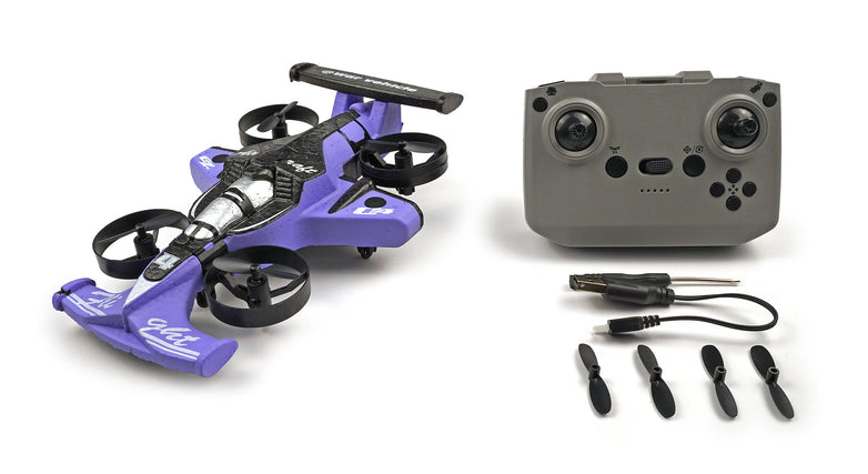RCG Racing CZ04 Mini Drone Car - Purple