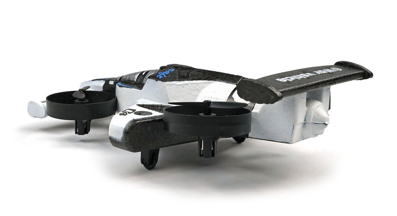 RCG Racing CZ04 Mini Drone Car - White