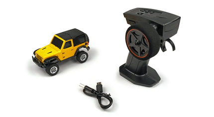 RC Geeks | RCG Racing Micro RC 1/36 Rock Crawler - Yellow