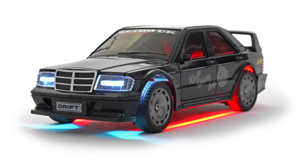 RC Geeks | RCG Racing Micro DC 'Legends' 1/43 Drift Car - Merc DTM Black