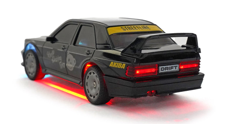 RC Geeks | RCG Racing Micro DC 'Legends' 1/43 Drift Car - Merc DTM Black