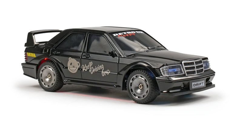 RC Geeks | RCG Racing Micro DC 'Legends' 1/43 Drift Car - Merc DTM Black