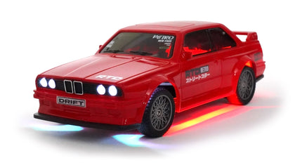 RC Geeks | RCG Racing Micro DC 'Legends' 1/43 Drift Car - EVO30 Red