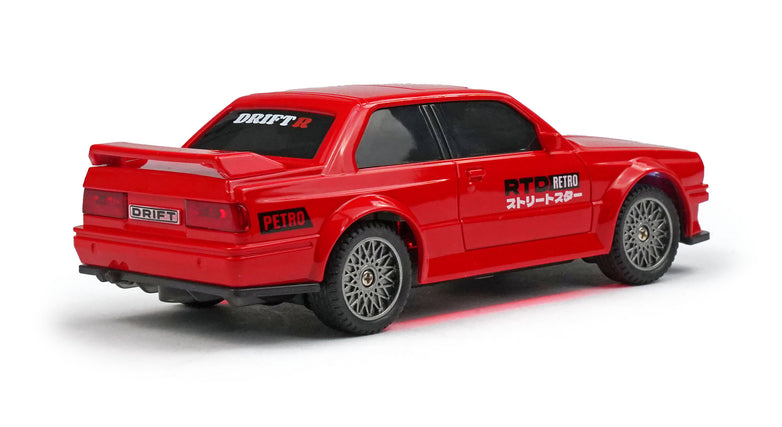 RC Geeks | RCG Racing Micro DC 'Legends' 1/43 Drift Car - EVO30 Red