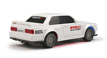 RC Geeks | RCG Racing Micro DC 'Legends' 1/43 Drift Car - EVO30 White
