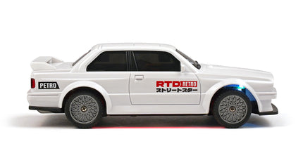 RC Geeks | RCG Racing Micro DC 'Legends' 1/43 Drift Car - EVO30 White