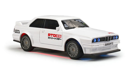 RC Geeks | RCG Racing Micro DC 'Legends' 1/43 Drift Car - EVO30 White