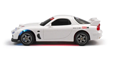 RC Geeks | RCG Racing Micro DC 'Legends' 1/43 Drift Car - JDM R7 White