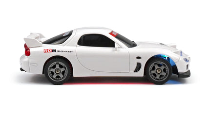 RC Geeks | RCG Racing Micro DC 'Legends' 1/43 Drift Car - JDM R7 White