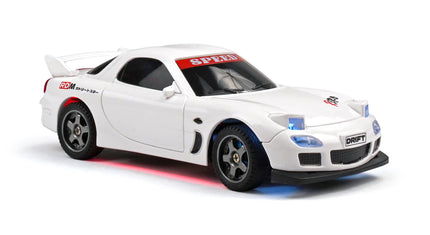RC Geeks | RCG Racing Micro DC 'Legends' 1/43 Drift Car - JDM R7 White
