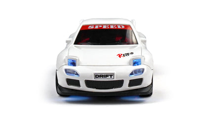 RC Geeks | RCG Racing Micro DC 'Legends' 1/43 Drift Car - JDM R7 White