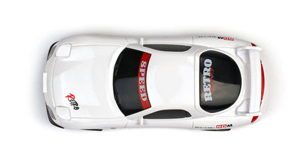 RC Geeks | RCG Racing Micro DC 'Legends' 1/43 Drift Car - JDM R7 White