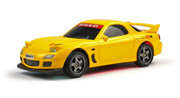 RC Geeks | RCG Racing Micro DC 'Legends' 1/43 Drift Car - JDM R7 Yellow