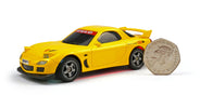 RC Geeks | RCG Racing Micro DC 'Legends' 1/43 Drift Car - JDM R7 Yellow
