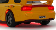 RC Geeks | RCG Racing Micro DC 'Legends' 1/43 Drift Car - JDM R7 Yellow