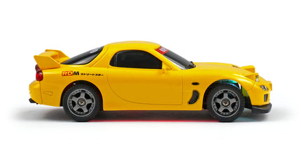 RC Geeks | RCG Racing Micro DC 'Legends' 1/43 Drift Car - JDM R7 Yellow